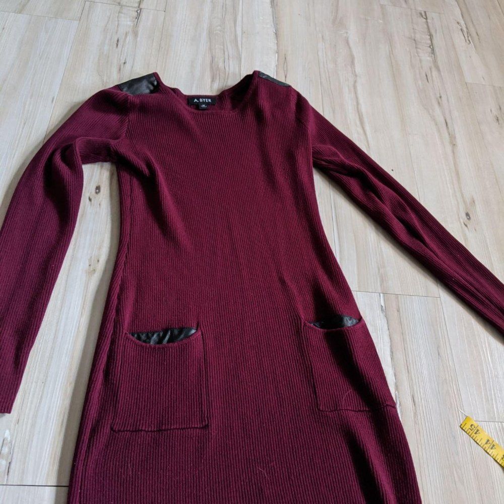 A byer‎ Women’s Knit Sweater Top Shirt Casual Dress